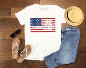 Blessed Nation T-shirt from Vineway