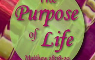 What is the Purpose of Life? Matthew 28:18-20