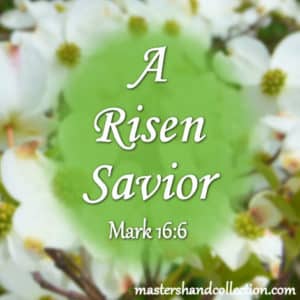 A Risen Savior Mark 16:6