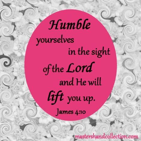 Bible Verse about being humble