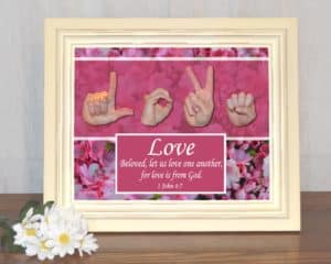 Love One Another Printable Art