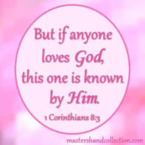 Bible verse about loving God