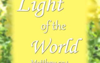 Light of the World Matthew 5:14