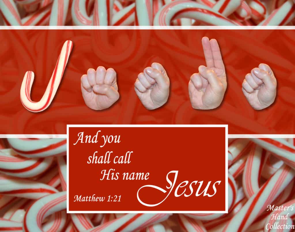 Christmas Art Call His Name Jesus by Master's Hand Collection