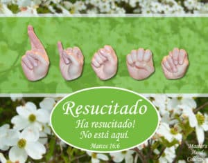 artwork titled He is Risen! Spanish by Master's Hand Collection