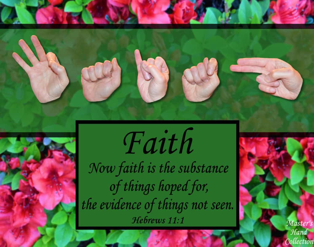 artwork titled Now Faith by Master's Hand Collection