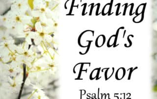 Finding God's Favor Psalm 5:12