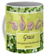 By Grace coffee mug by Master's Hand Collection
