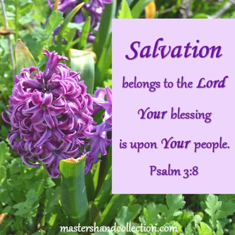 Salvation belongs to the Lord Psalm 3:8