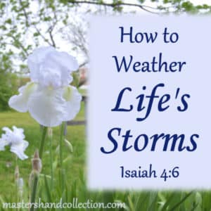 How to Weather Life's Storms Isaiah 4:6