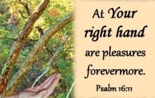 Your Right Hand Psalm 16:11