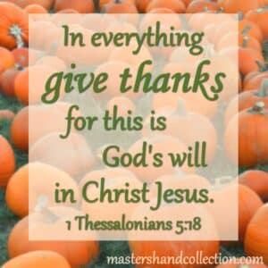 1 Thessalonians 5:18 Free Printable Bible Verse Wall Art for Thanksgiving