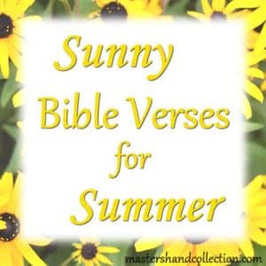 Sunny Bible Verses for Summer