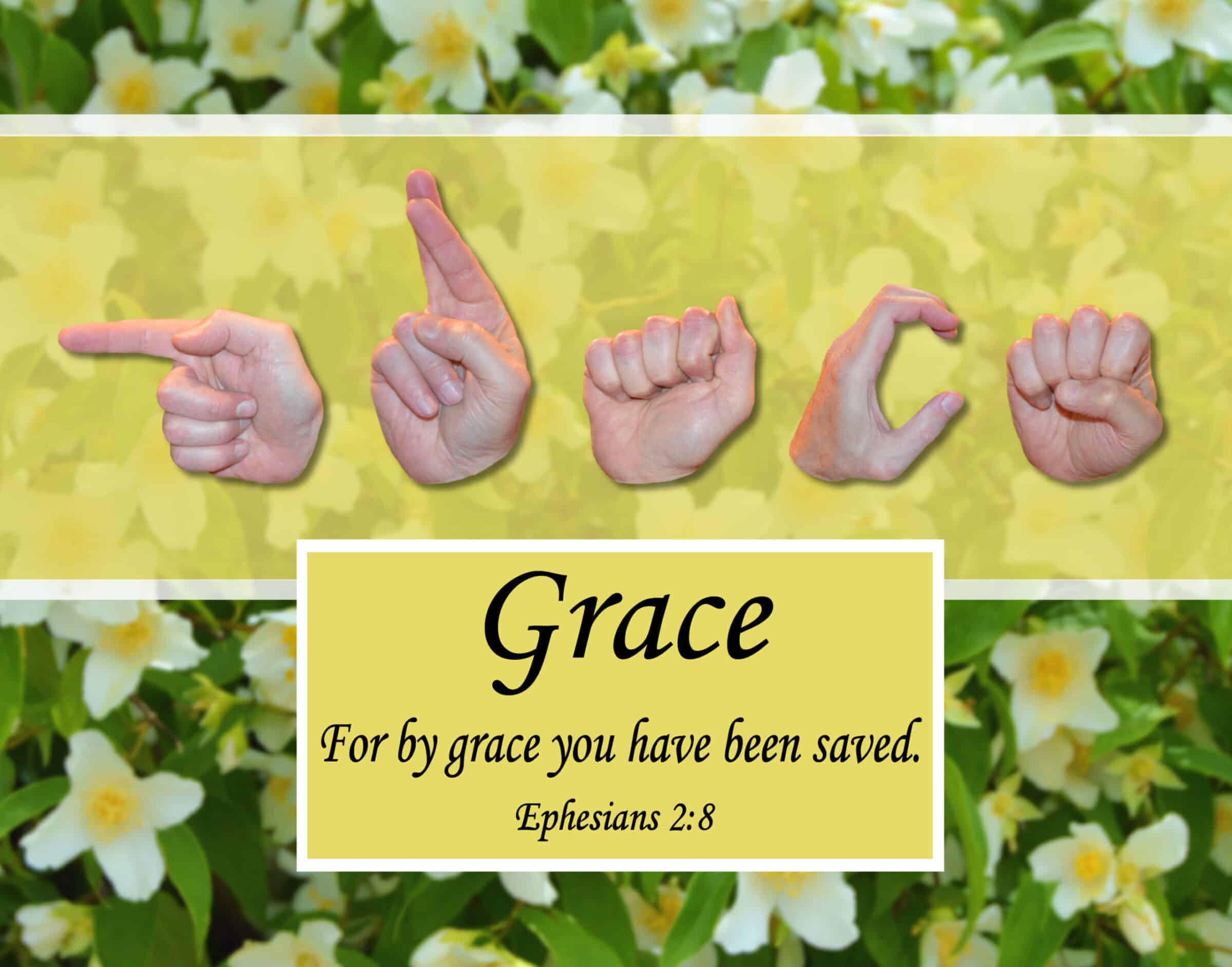 By Grace Printable Art by Master's Hand Collection