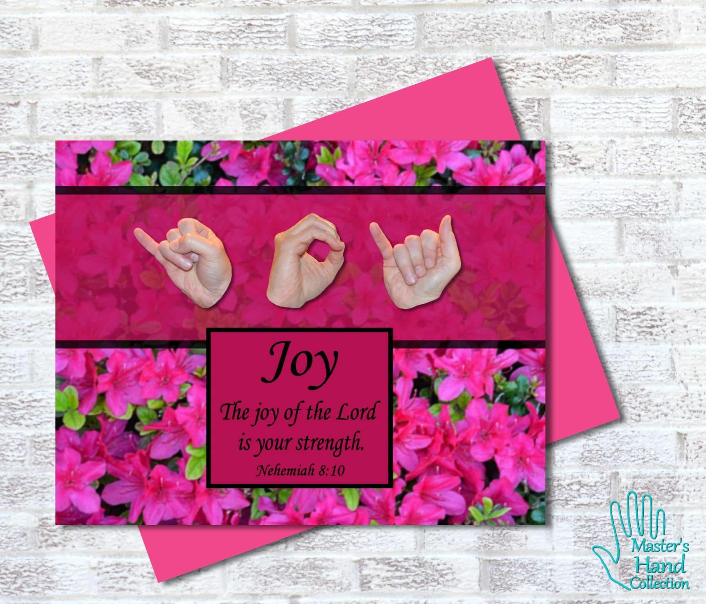 Joy of the Lord Printable Card