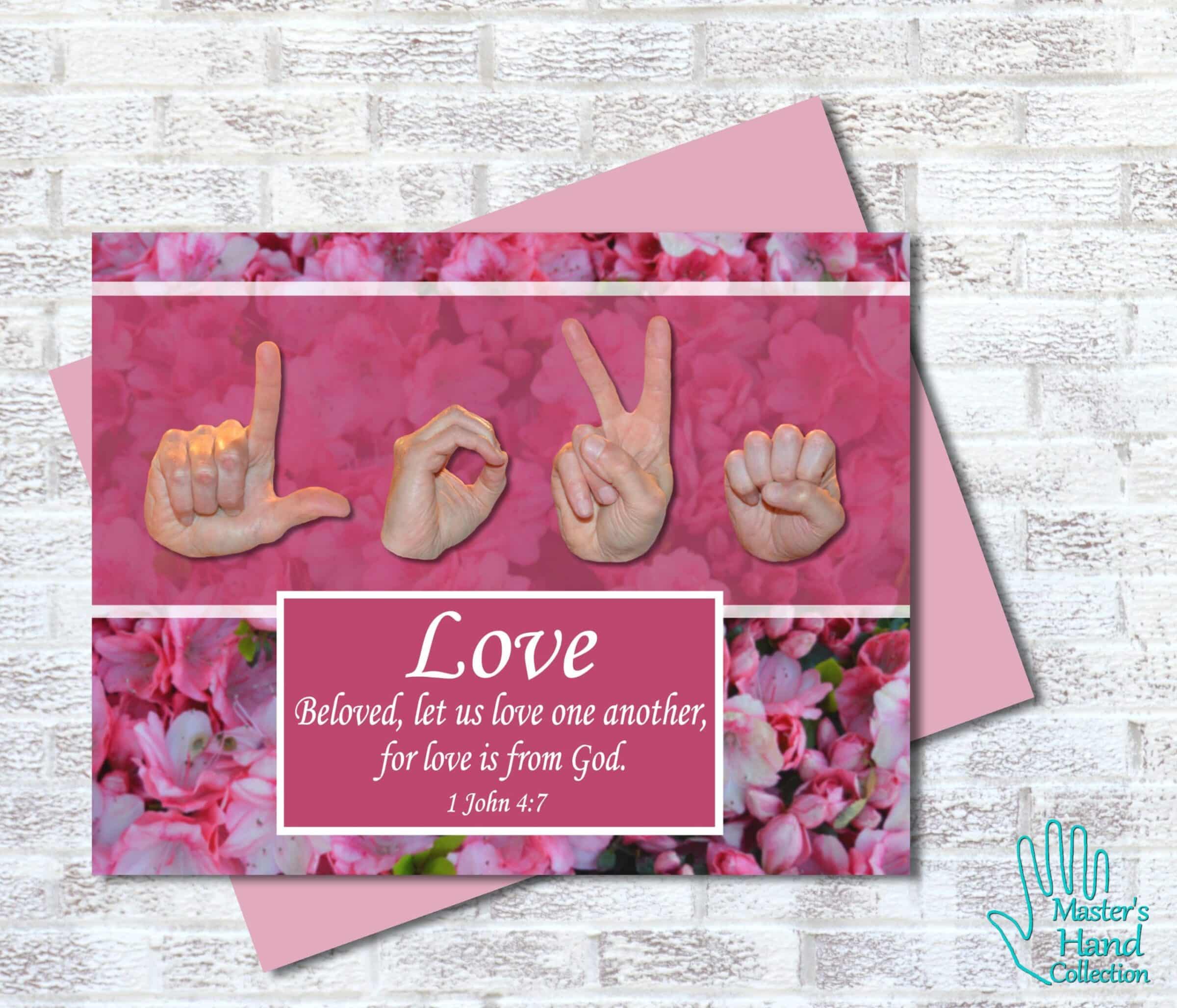 Love One Another Printable Card