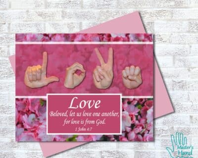 Love One Another Printable Card