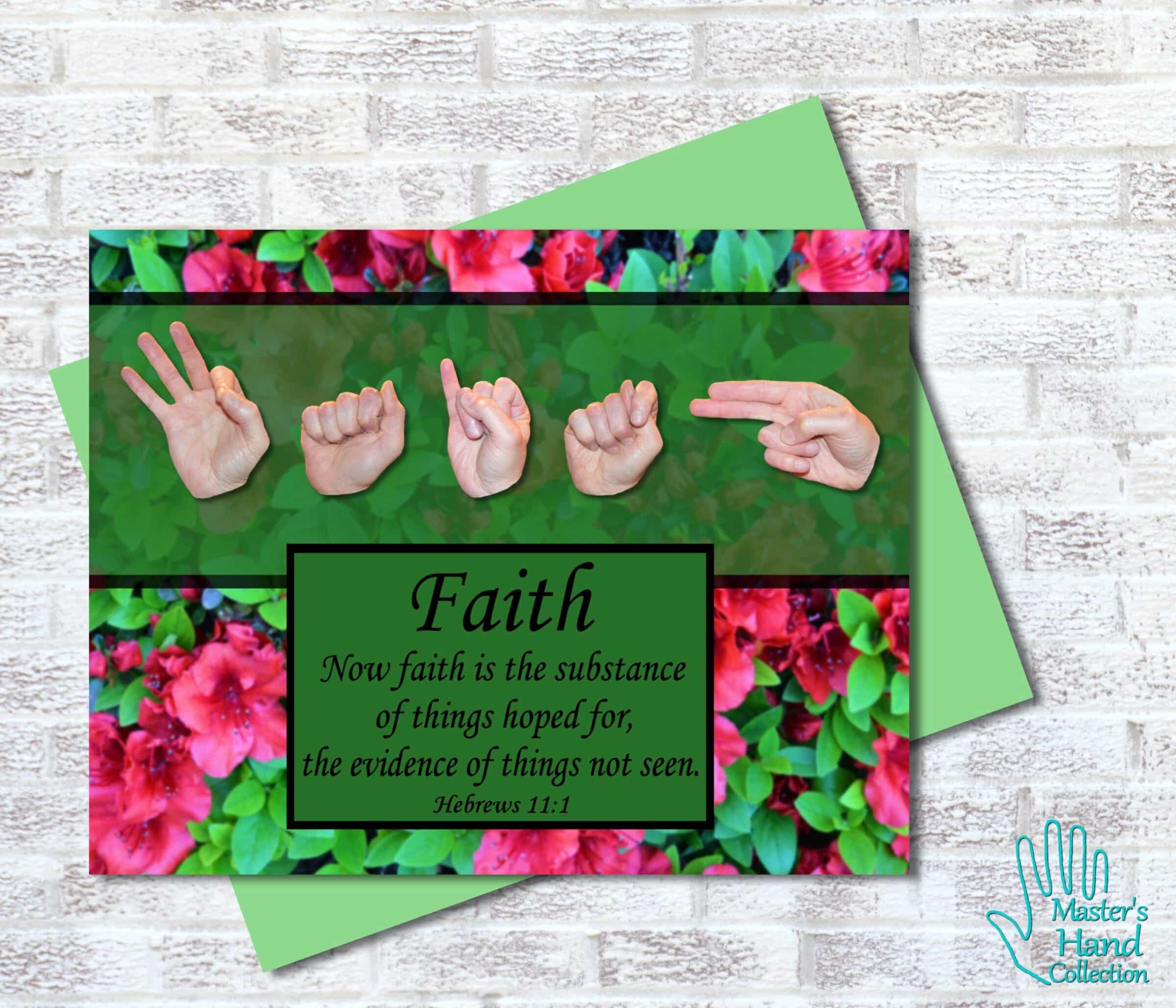 Now Faith Printable Card