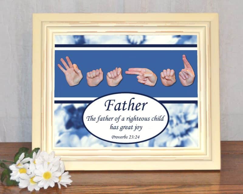Strong Bible Verses for Father's Day - Master's Hand Collection