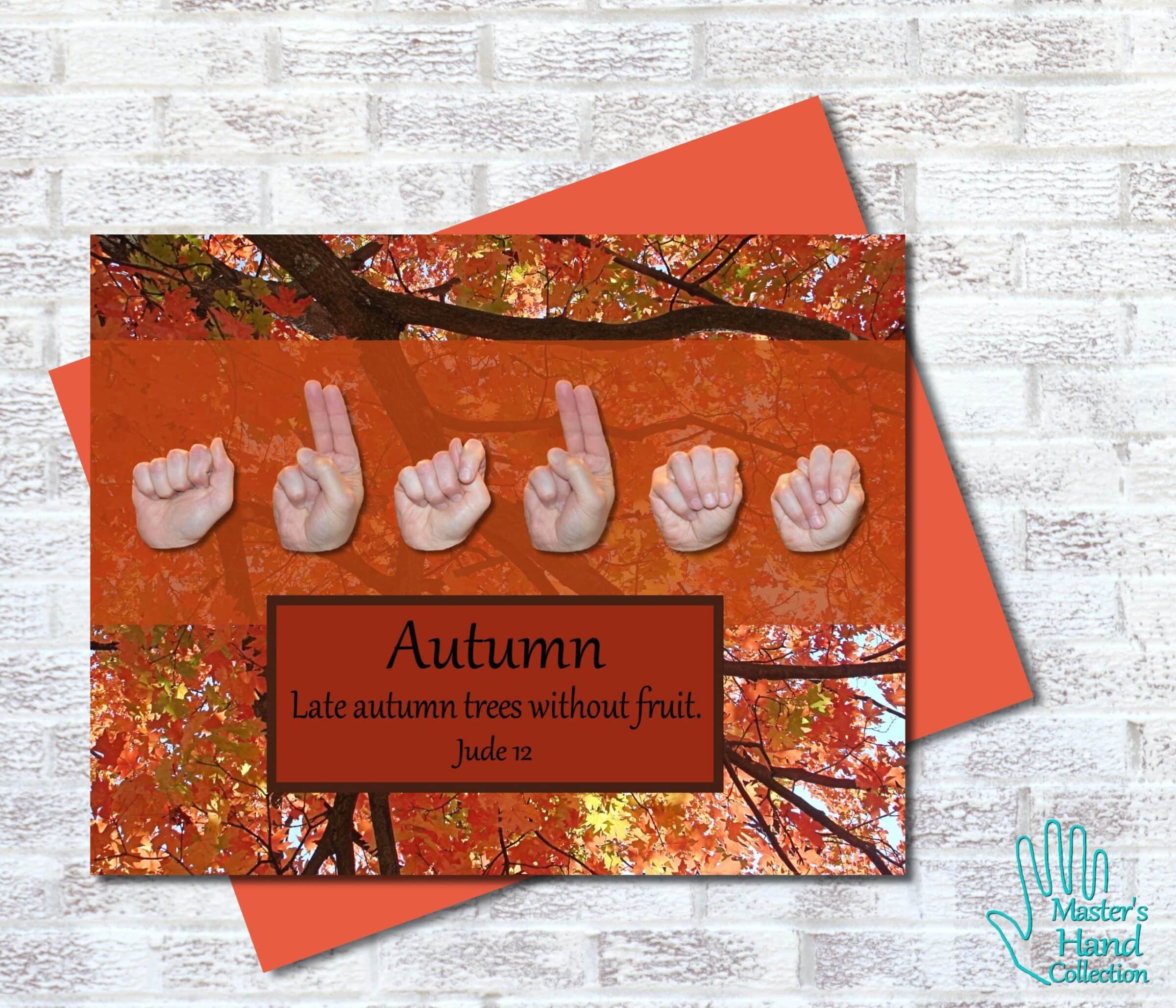 Autumn Printable Card