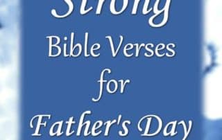 Strong Bible Verses for Father's Day