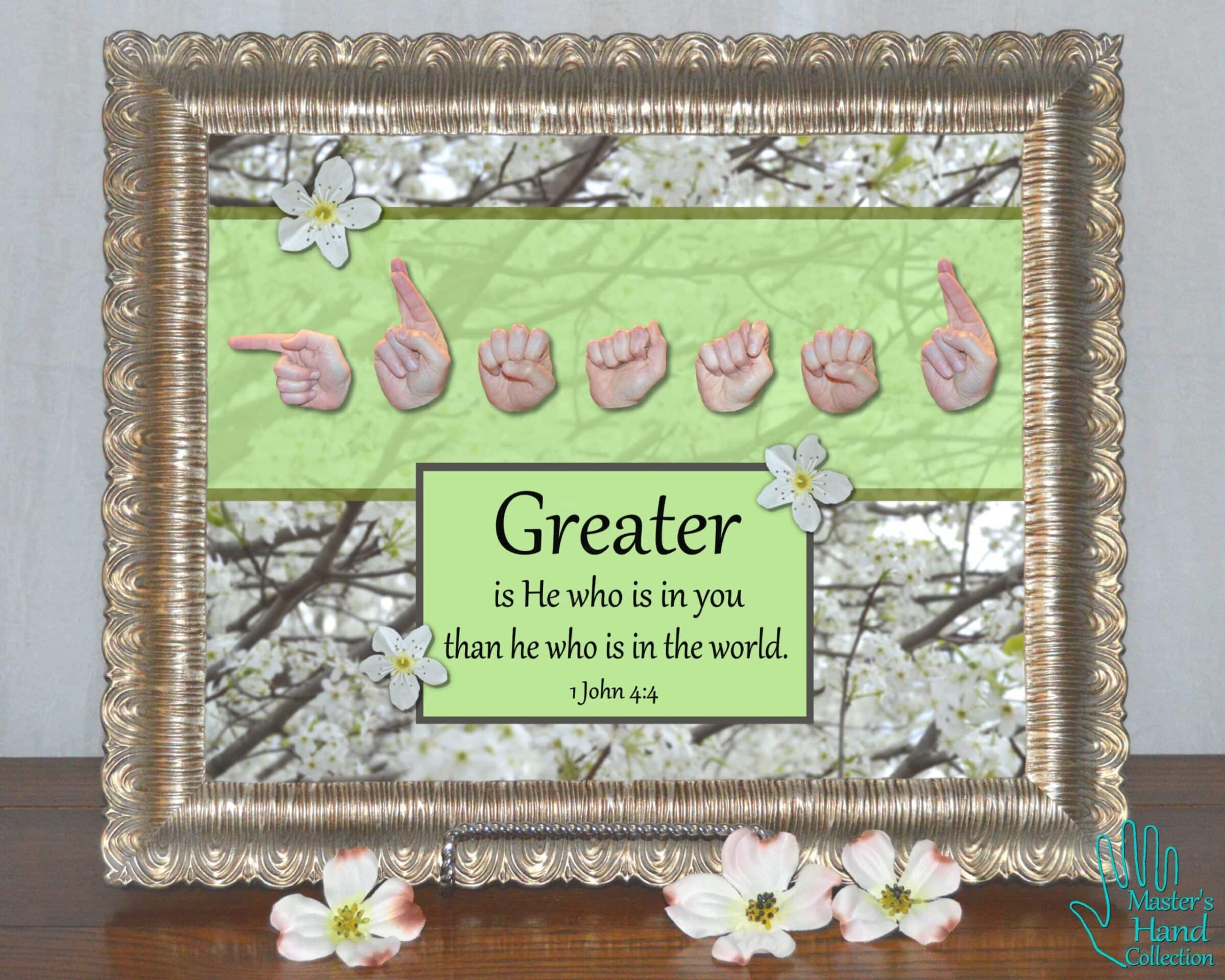 Greater Is He Printable Art