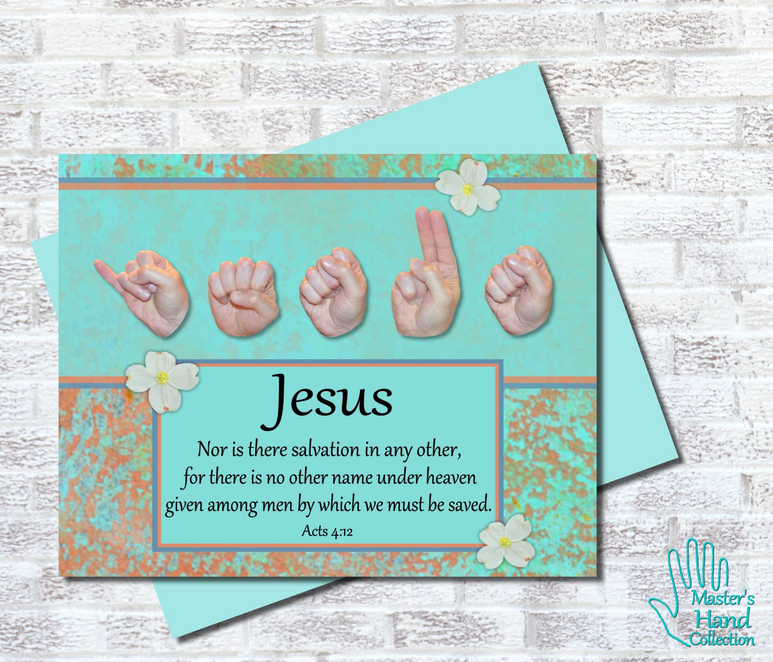 Jesus No Other Name Printable Card