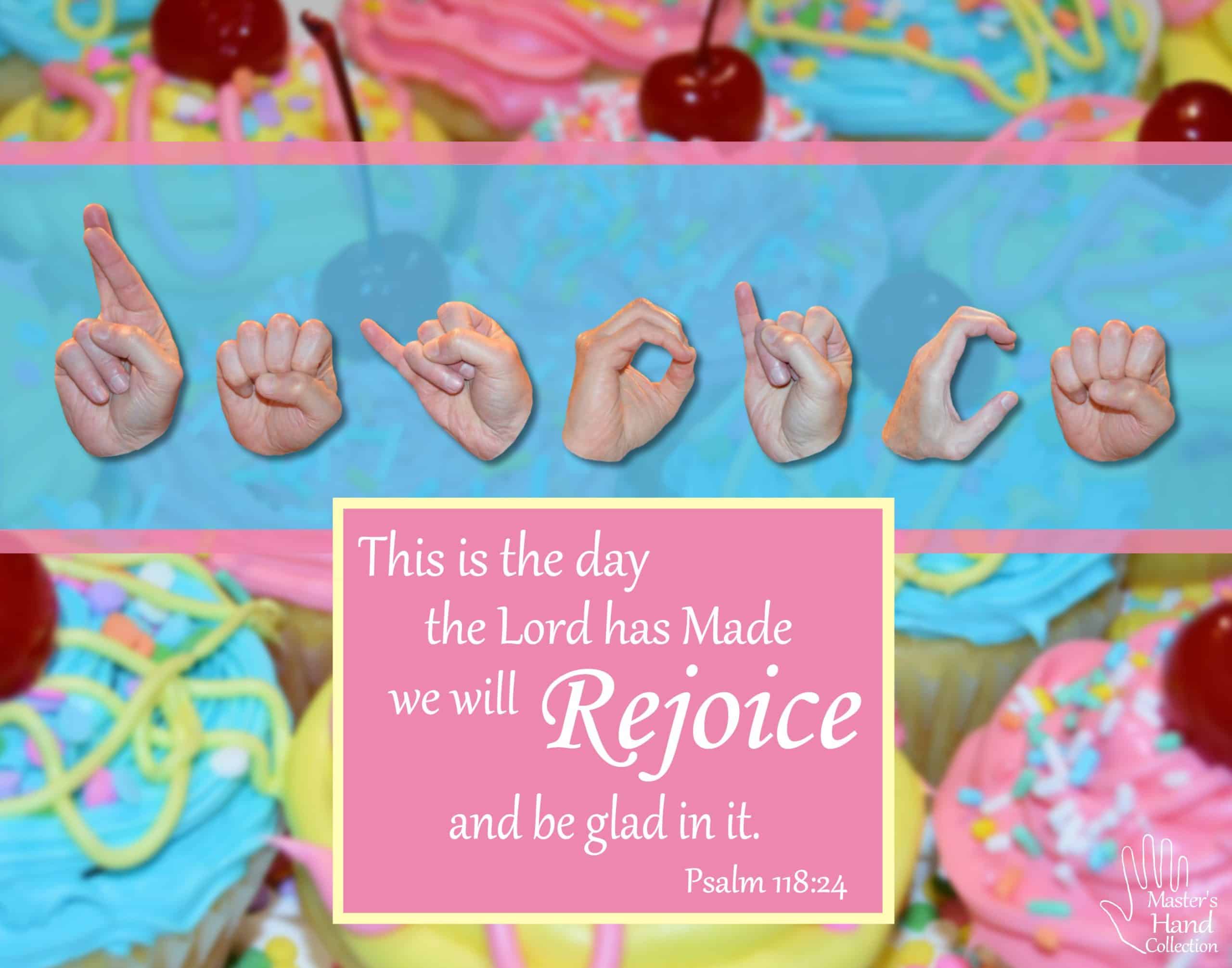 Rejoice and Be Glad Printable Art