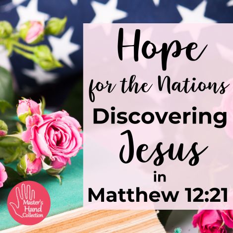 Hope for the Nations Discovering Jesus in Matthew 12:21