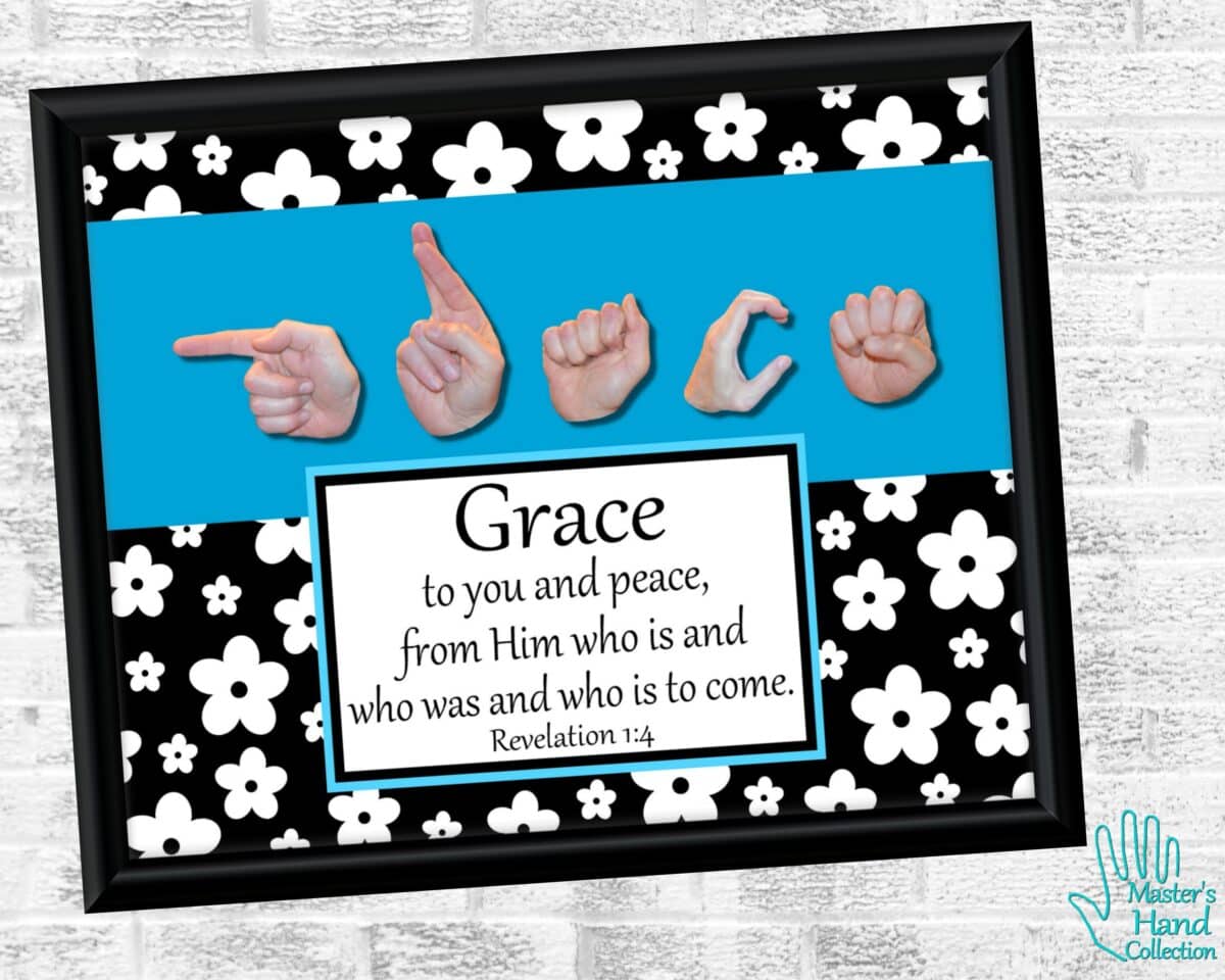 Powerful Bible Verses about Grace - Master's Hand Collection
