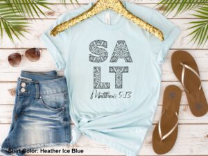 Salt Matthew 5:13 tshirt for women