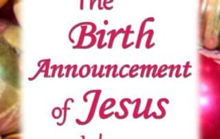 The Birth Announcement of Jesus Luke 2:11