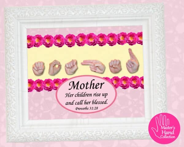 Call Her Blessed Proverbs 31:28 Mother's Day Art Print