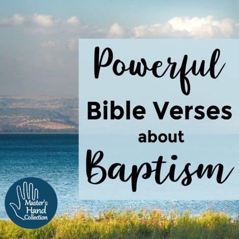 Powerful Bible Verses about Baptism