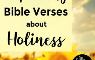 Empowering Bible Verses about Holiness