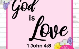 God is Love 1 John 4 8 Devotional