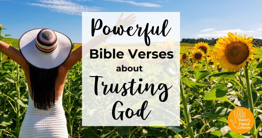 Best God is in Control Bible Verses - Master's Hand Collection