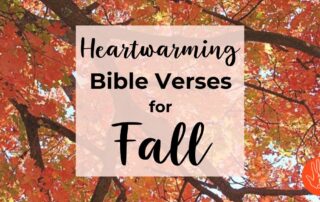 Heartwarming Bible Verses for Fall