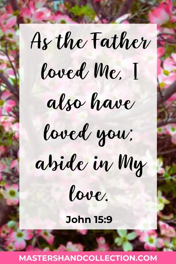 Best Bible Verses about God's Love - Master's Hand Collection
