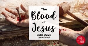 Luke 22 20 Devotional The Blood of Jesus - Master's Hand Collection