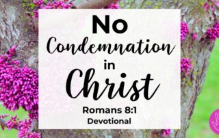 Romans 8:1 Devotional No Condemnation in Christ