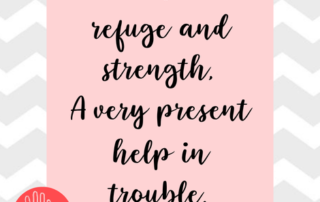 Psalm 46:1-2 Meaning A very present help in trouble Bible Verse